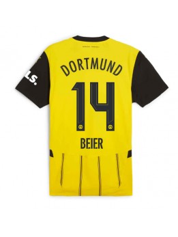 Borussia Dortmund Maximilian Beier #14 Heimtrikot 2024-25 Kurzarm